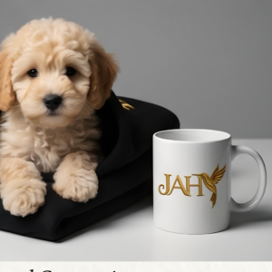 JAH - White Glossy Mug