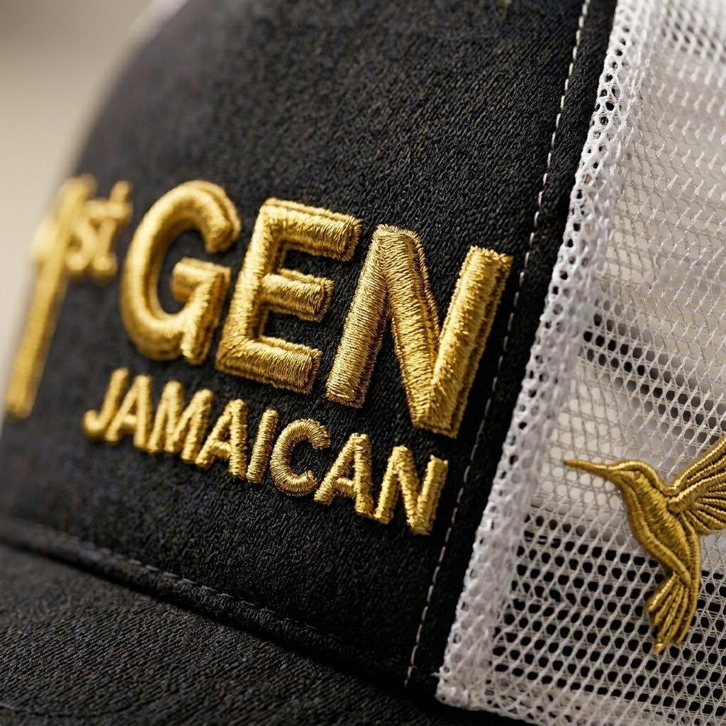 1st-Gen Jamaican Trucker Hat | Legacy Collection - Image 4