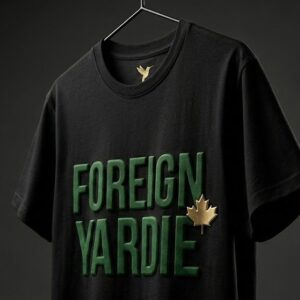Foreign Yardie T-Shirt | Royal Green Edition